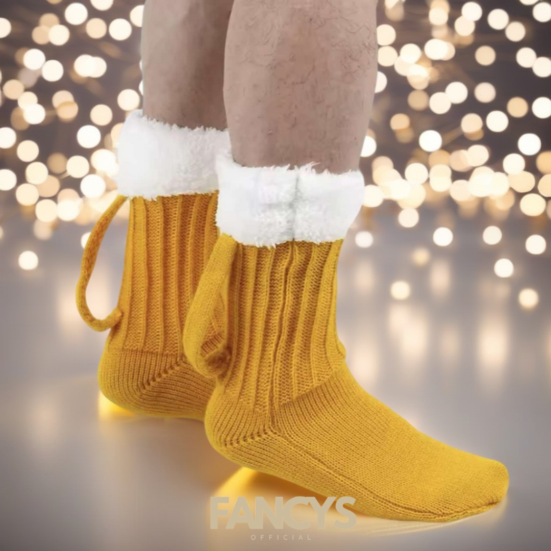 Fancys™ Fur & Knit Socks