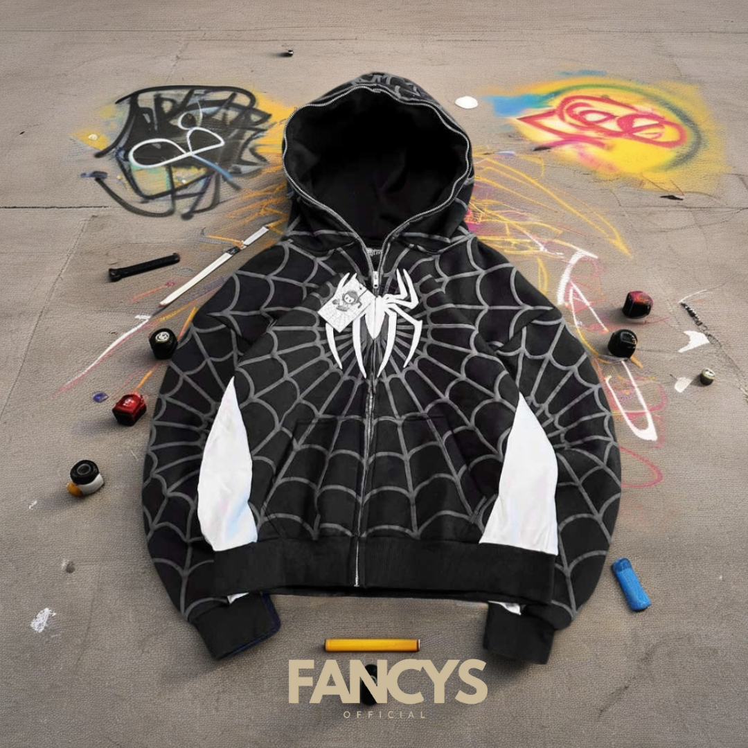 Fancys™ Spider Zip-Up
