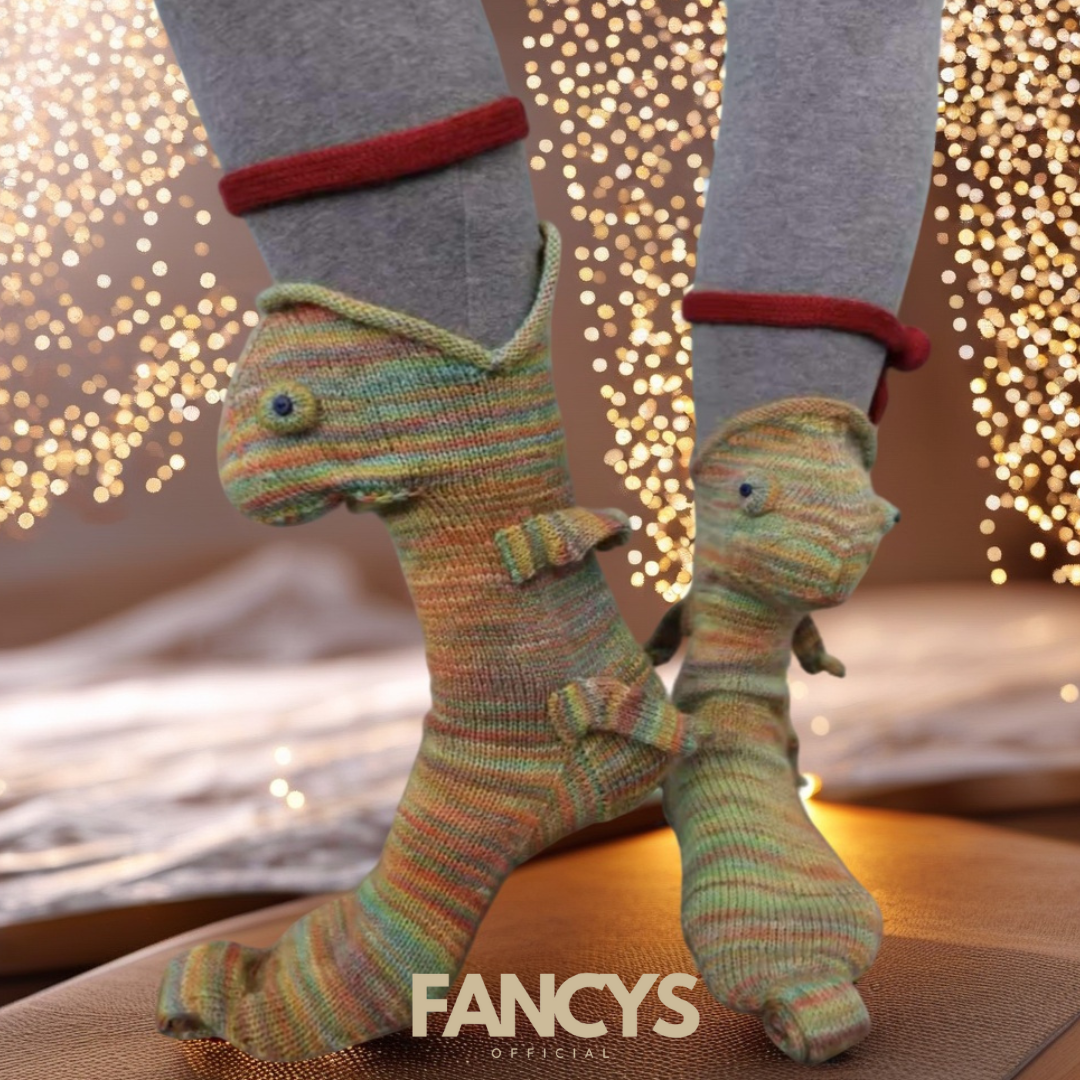 Fancys™ Fur & Knit Socks