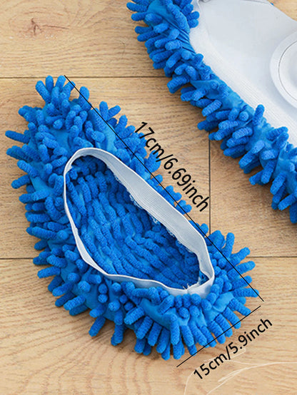 Multi-function Chenille Dust Mop Slippers